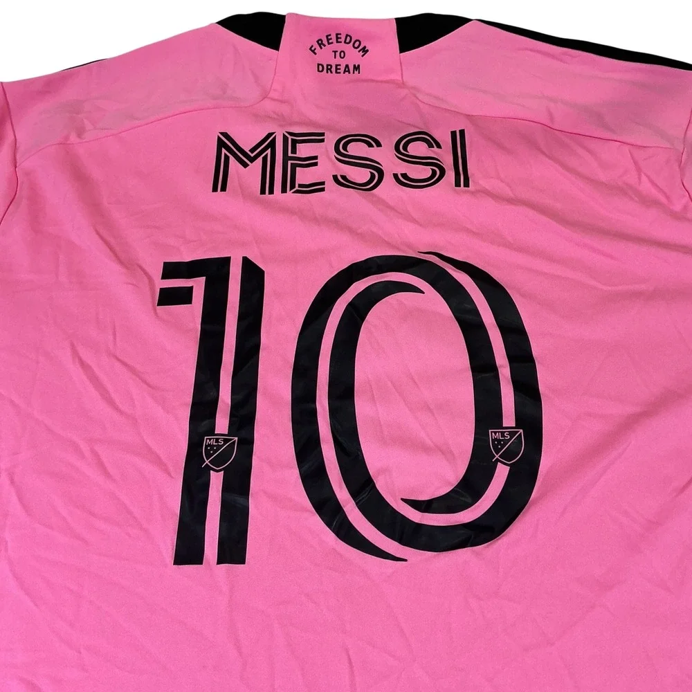 Adidas Inter Miami Messi #10 Pink Jersey Mens 2XL‎ Soccer MLS AEROREADY NEW
